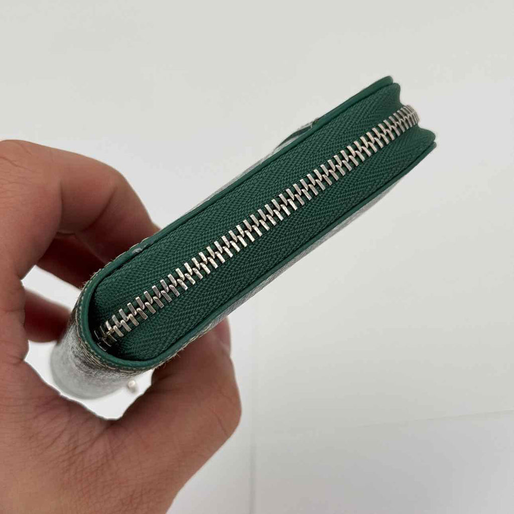 Goyard Wallet "MATIGNON" Used Green