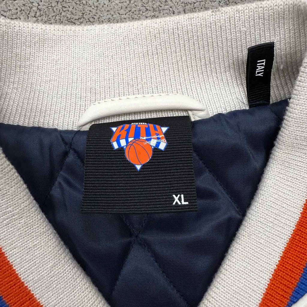 Kith Jacket "KNICKS" White Used Size XL