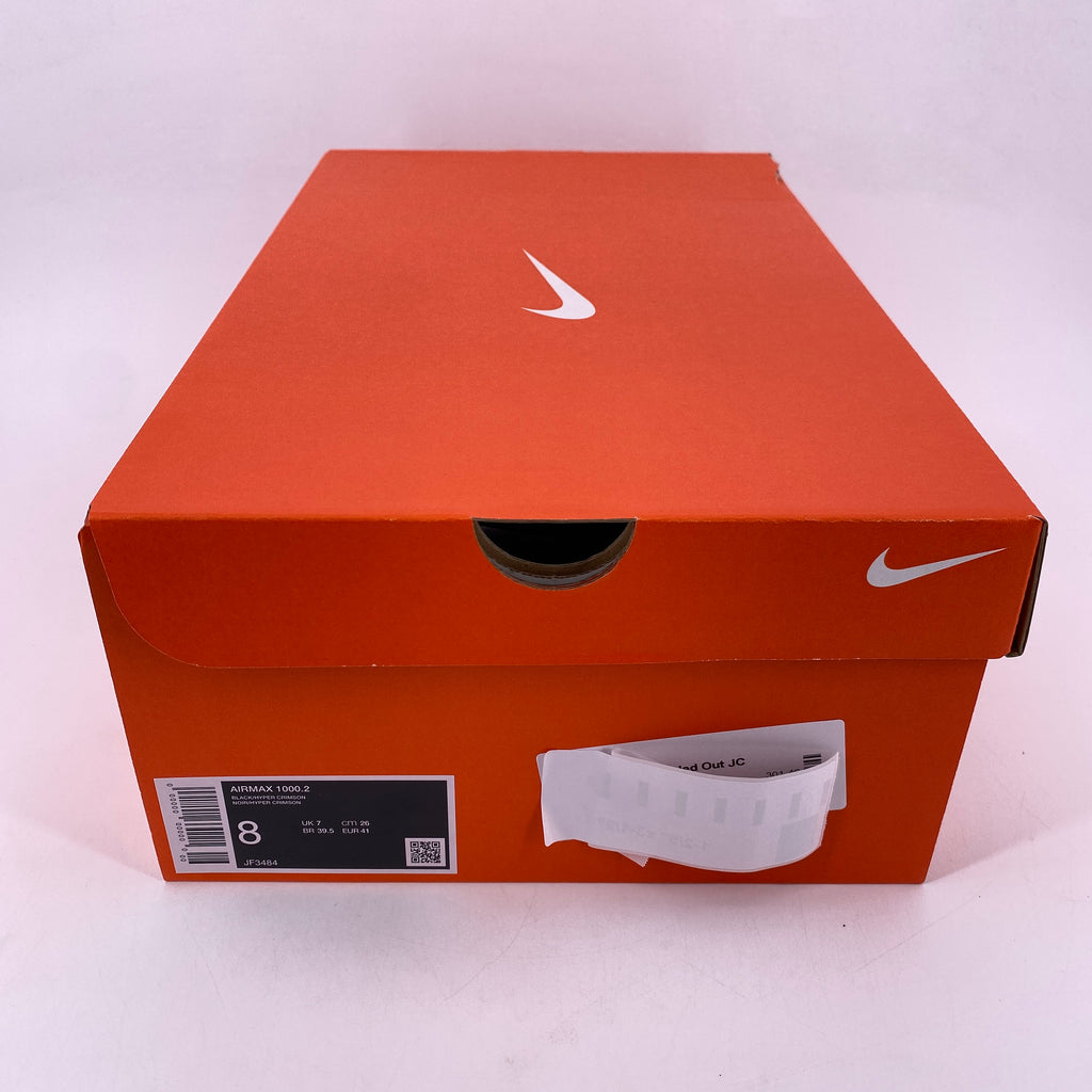 Nike Air Max 1000.2 "Black Hyper Crimson" 2026 Used Size 8