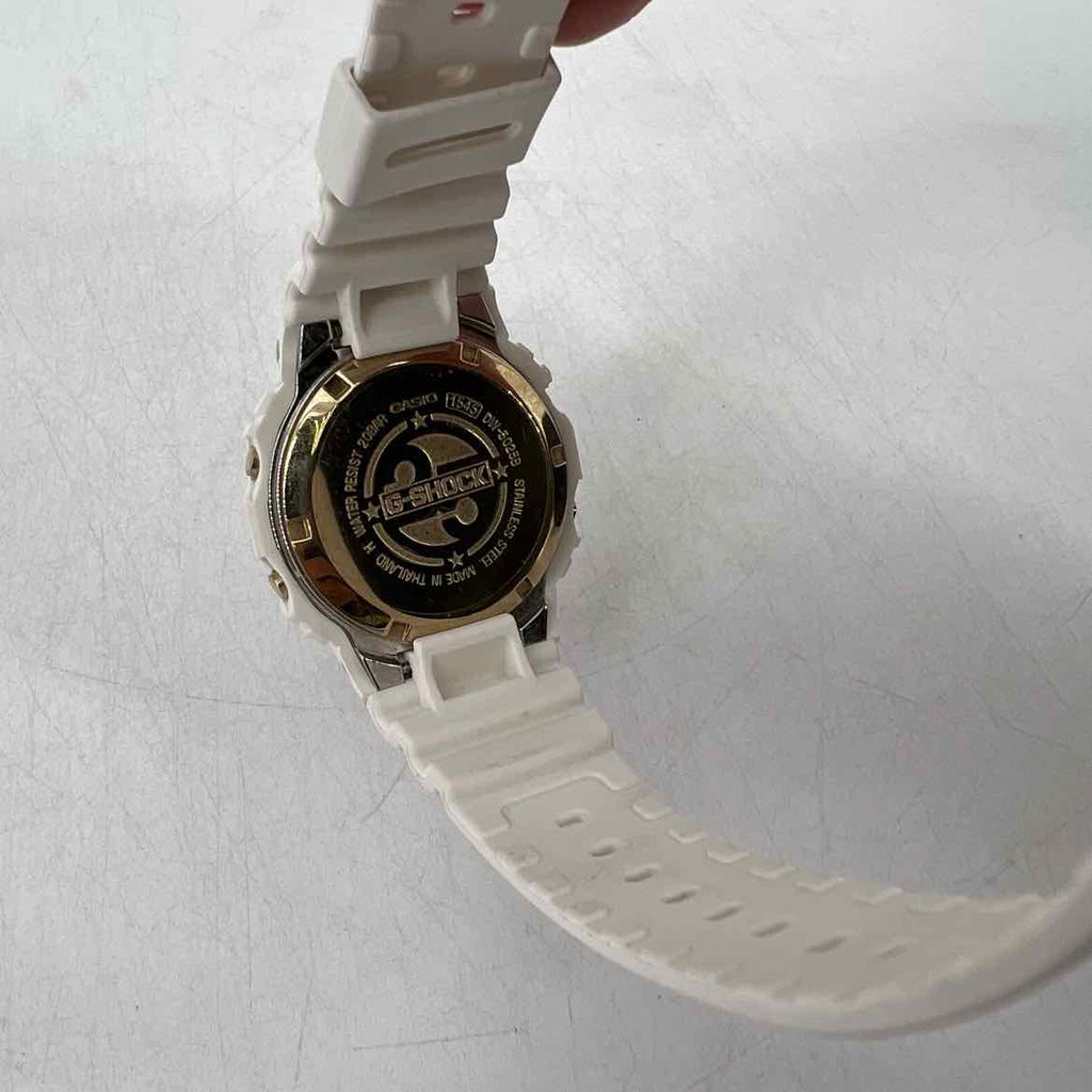 G-Shock Watch "RISING WHITE 25TH ANNIVERSARY" Used White Size OS