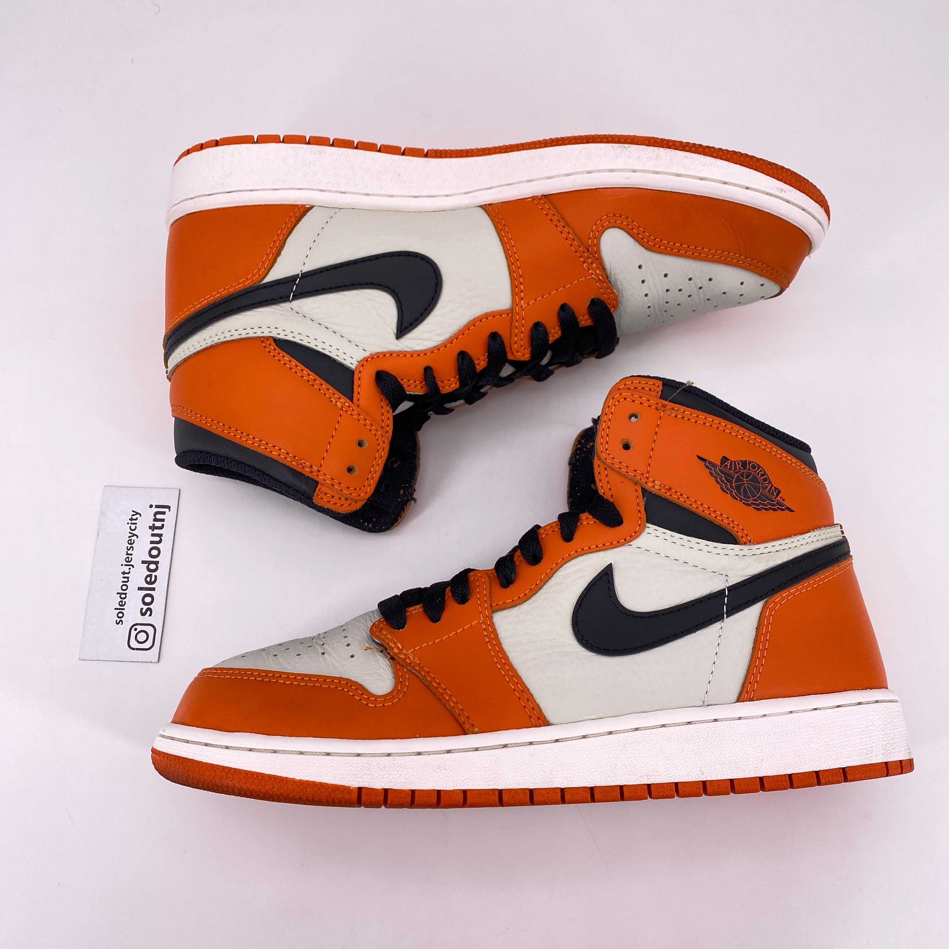 Air Jordan (GS) 1 Retro High OG &quot;Shattered Backboard&quot; 2016 Used Size 7Y