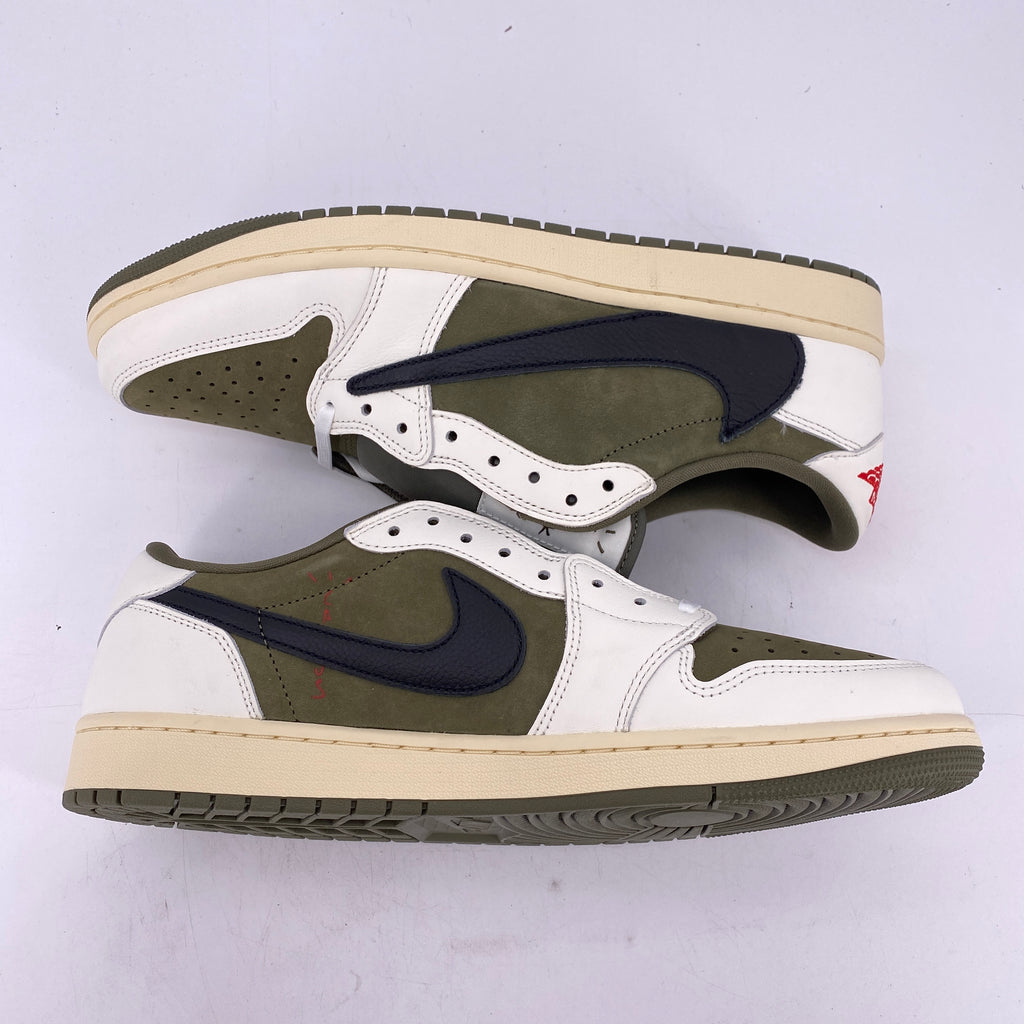 Air Jordan 1 Low OG SP "Travis Scott Medium Olive" 2024 New Size 12.5