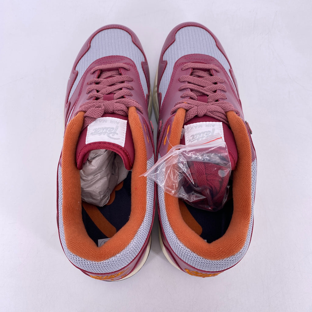 Nike Air Max 1 / Patta "Waves Maroon" 2021 New Size 11.5