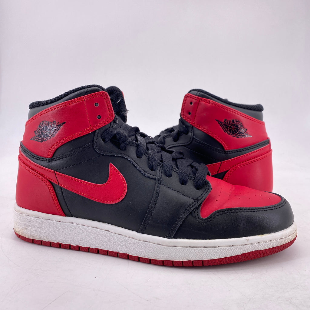 Air Jordan (GS) 1 Retro High OG "Bred" 2013 Used Size 5.5Y