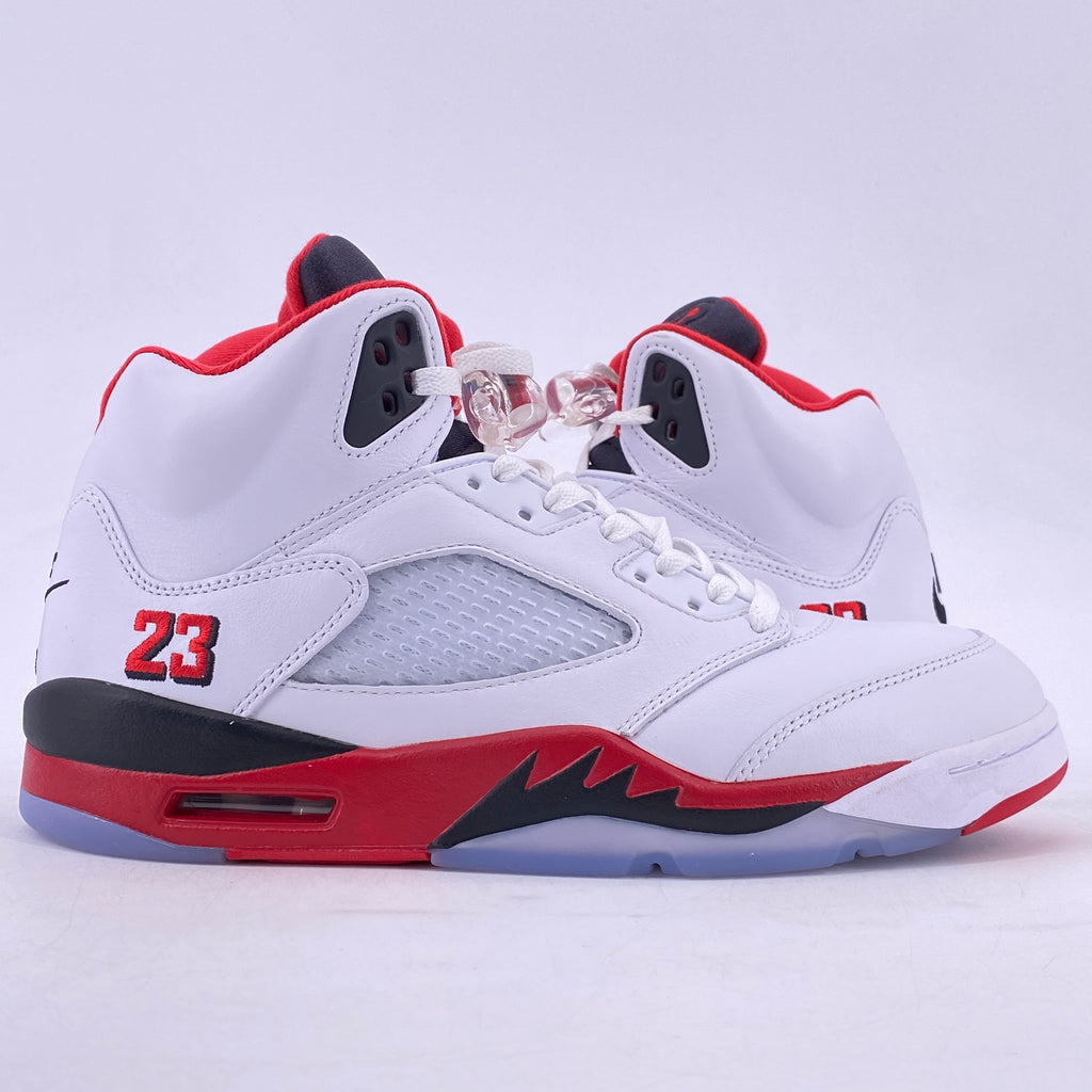 Air Jordan 5 Retro "Fire Red Black Tongue" 2025 New Size 10