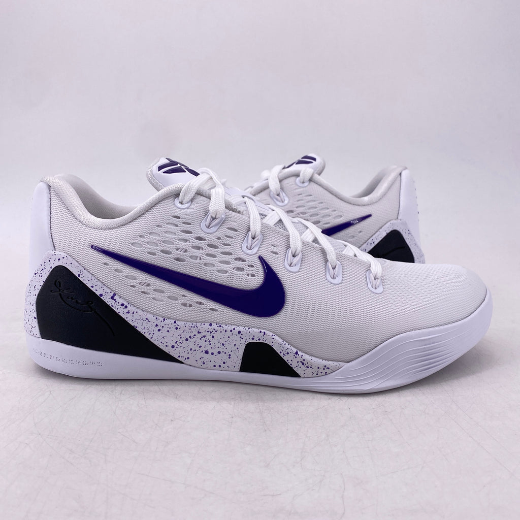 Nike Kobe 9 Elite Low Protro "White Court Purple" 2025 New Size 8.5