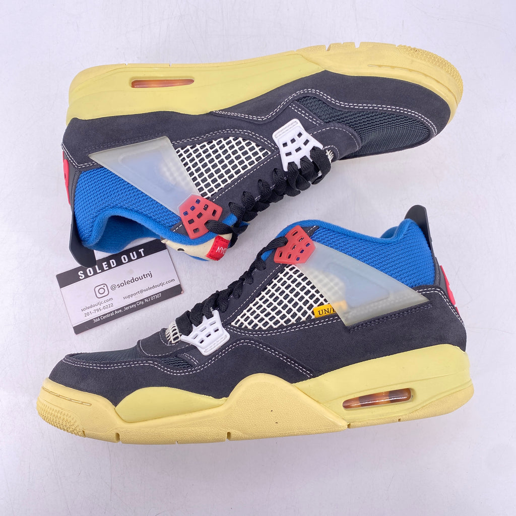 Air Jordan 4 Retro "Union Off Noir" 2020 Used Size 9