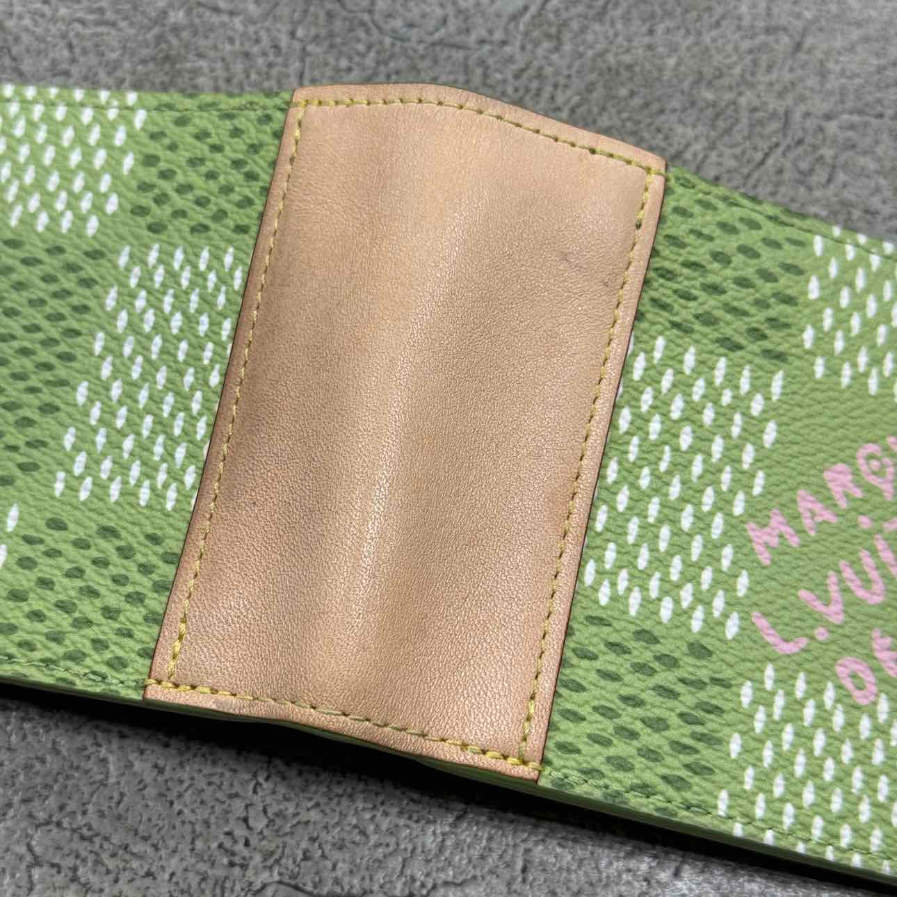 Louis Vuitton Wallet &quot;TYLER THE CREATOR&quot; Used Green