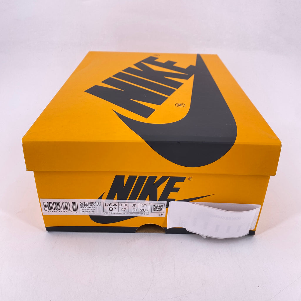 Air Jordan 1 Retro High OG "Taxi" 2022 New Size 8.5