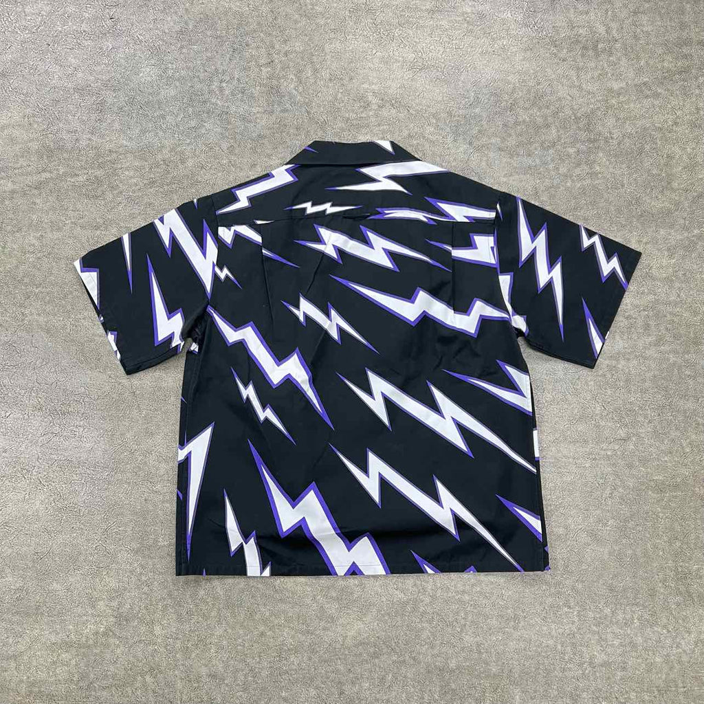 Prada Button Up "FRANKENSTEIN" Purple Used Size M