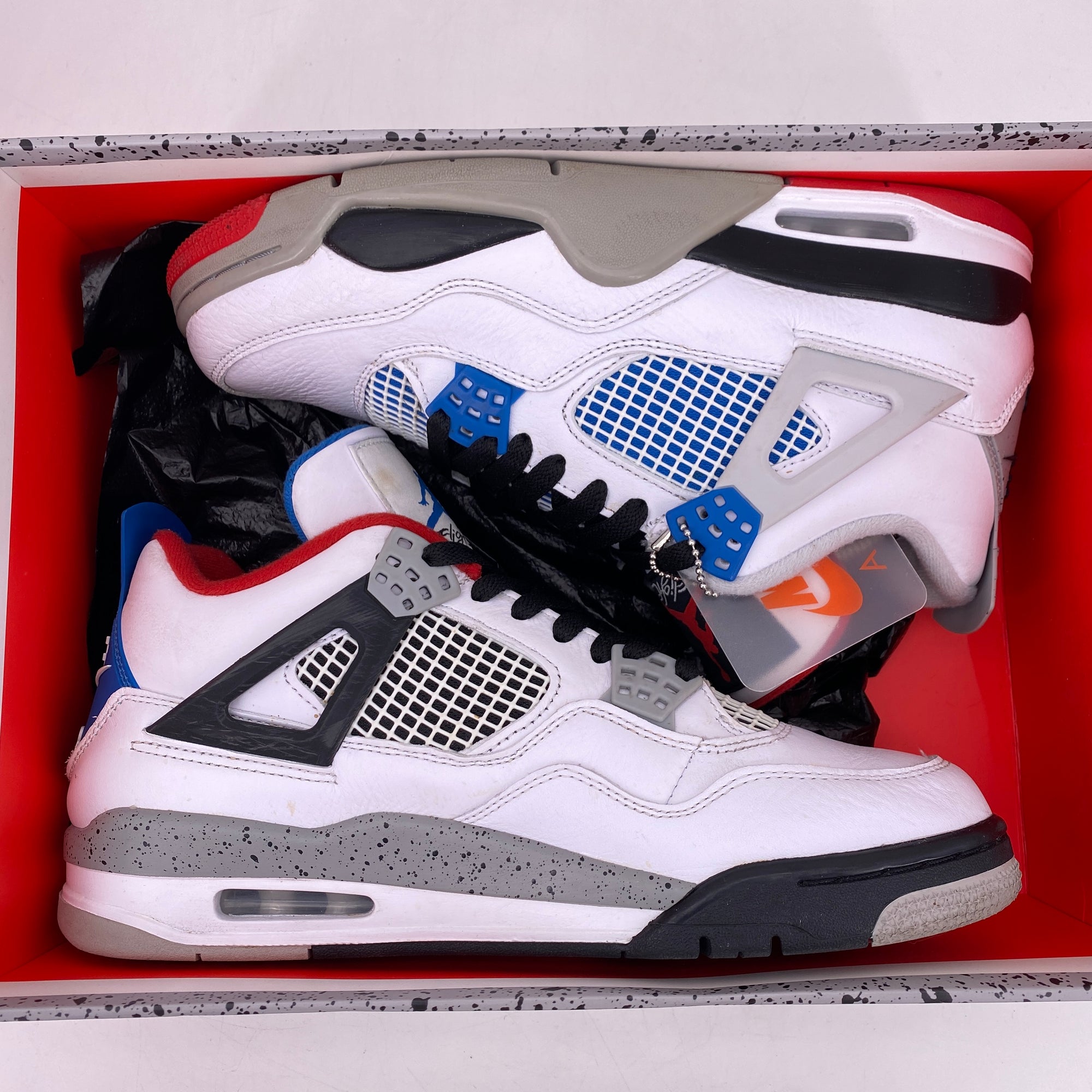 Air Jordan 4 Retro &quot;What The&quot; 2019 Used Size 9.5