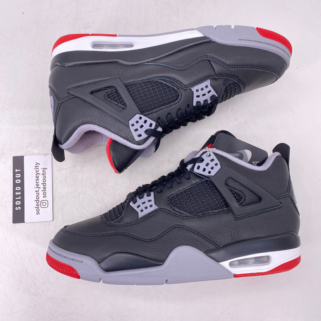 Air Jordan 4 Retro "Bred Reimagined" 2024 New Size 10