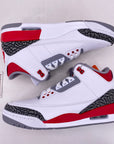 Air Jordan 3 Retro "Fire Red" 2022 New Size 9.5