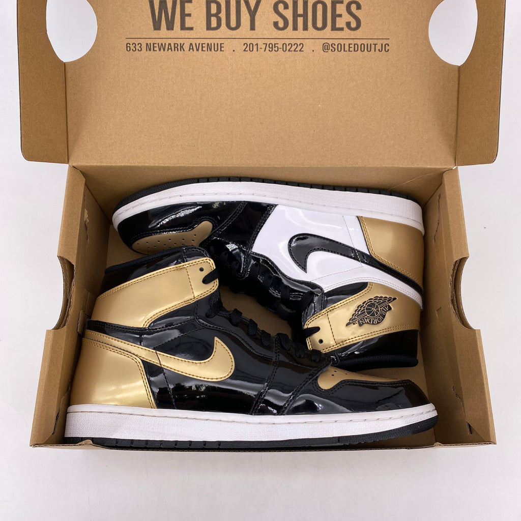 Air Jordan 1 Retro High OG "Gold Toe" 2017 Used Size 11