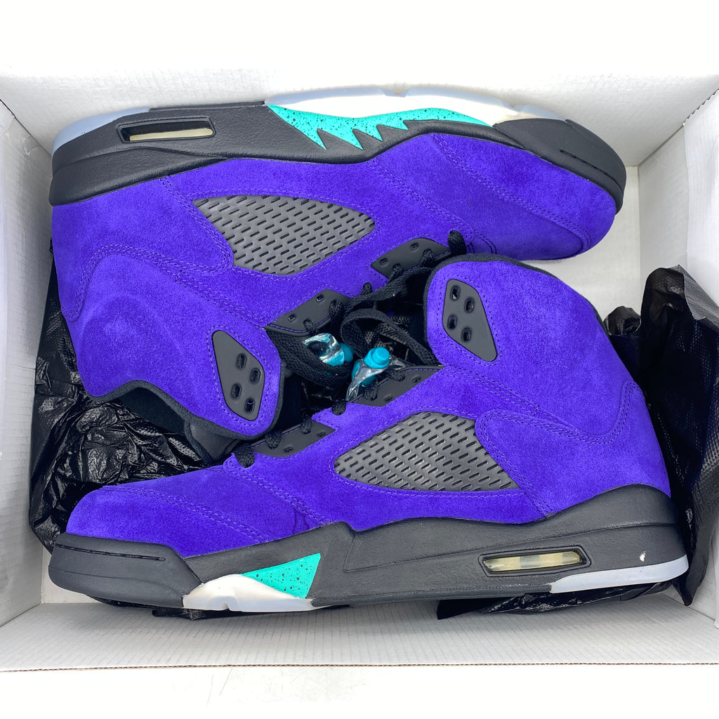 Air Jordan 5 Retro "Alternate Grape" 2020 Used Size 11.5