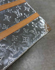 Louis Vuitton Pouch "MIRROR TRUNK POCHETTE" Used Silver Size OS