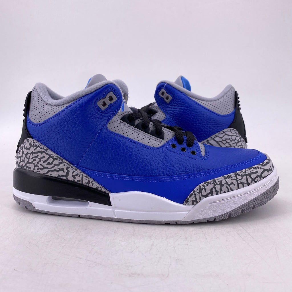 Air Jordan 3 Retro "Varsity Royal" 2020 New Size 8.5