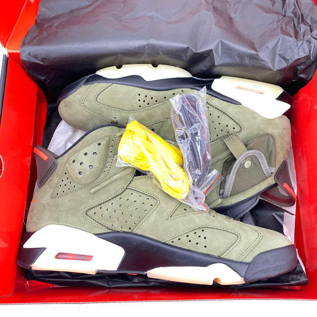 Air Jordan 6 Retro "Travis Scott" 2019 New Size 10