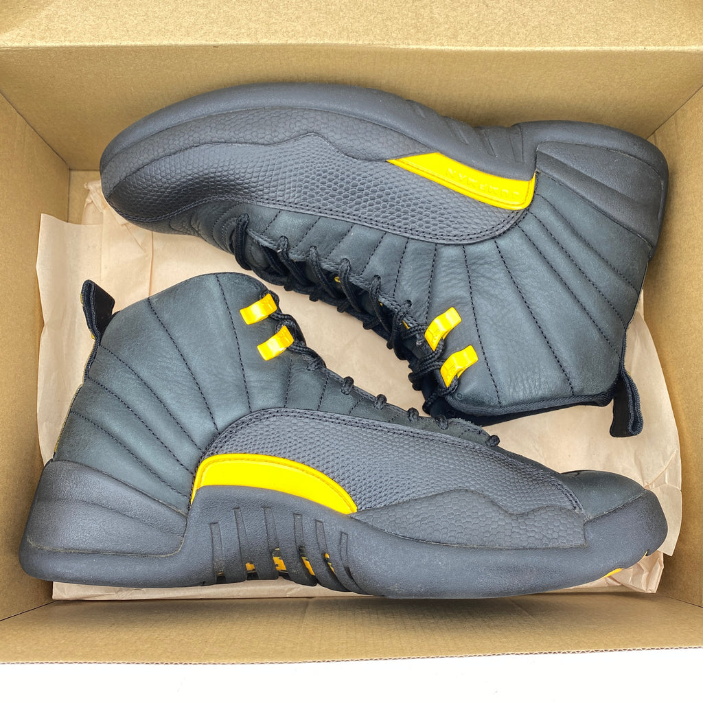 Air Jordan 12 Retro "Black Taxi" 2022 Used Size 9.5
