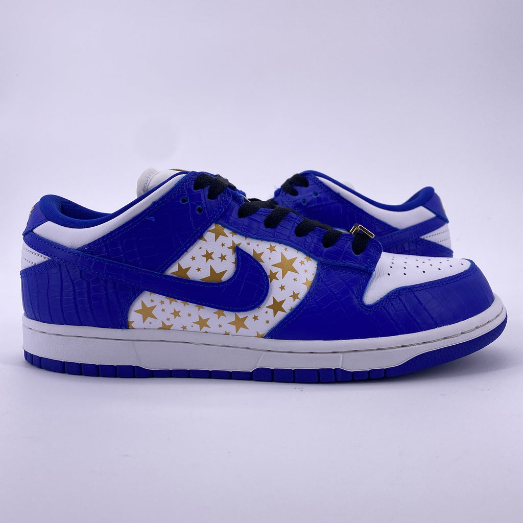 Nike SB Dunk Low "Supreme Blue Stars" 2021 Used Size 8.5