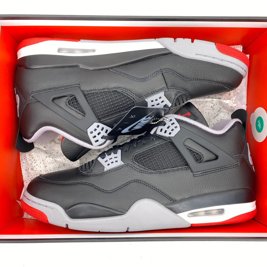 Air Jordan 4 Retro "Bred Reimagined" 2024 New Size 14