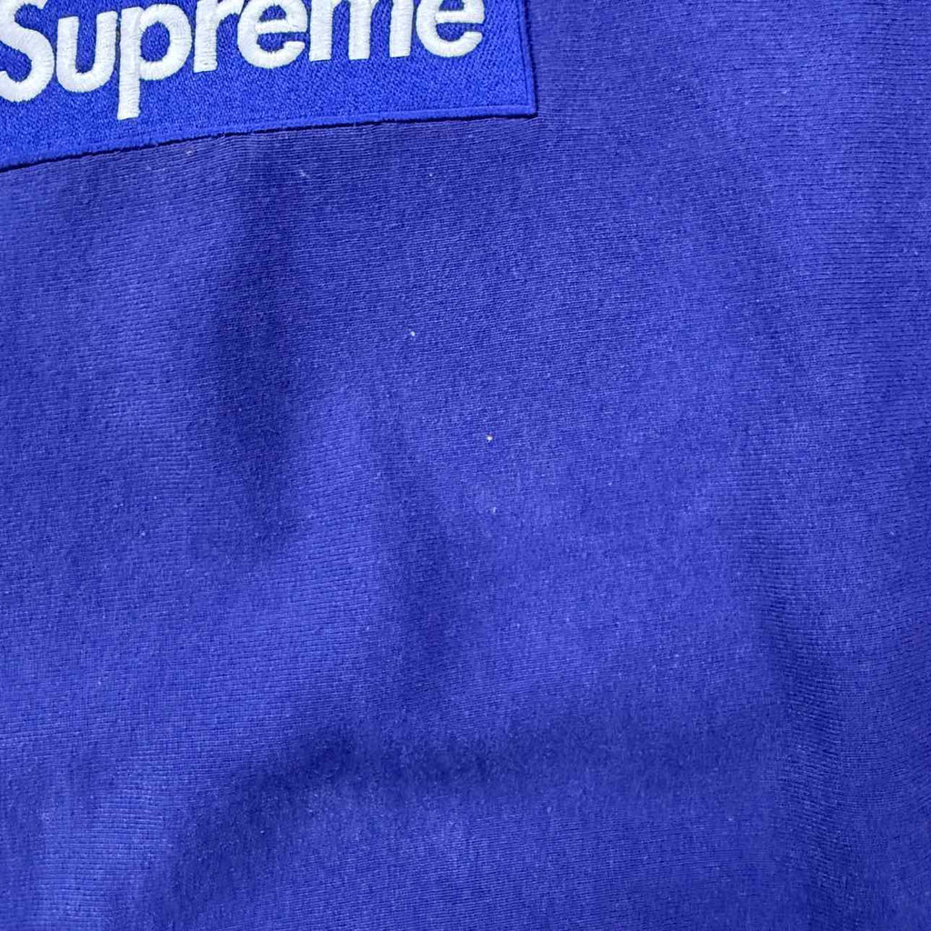 Supreme Hoodie "BOX LOGO" Purple Used Size M