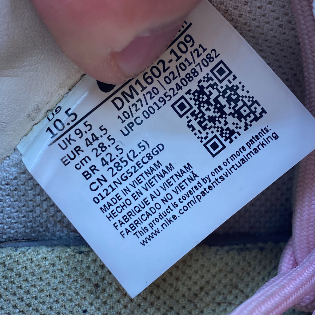 Nike Dunk Low "Lot 9" 2021 Used Size 10.5