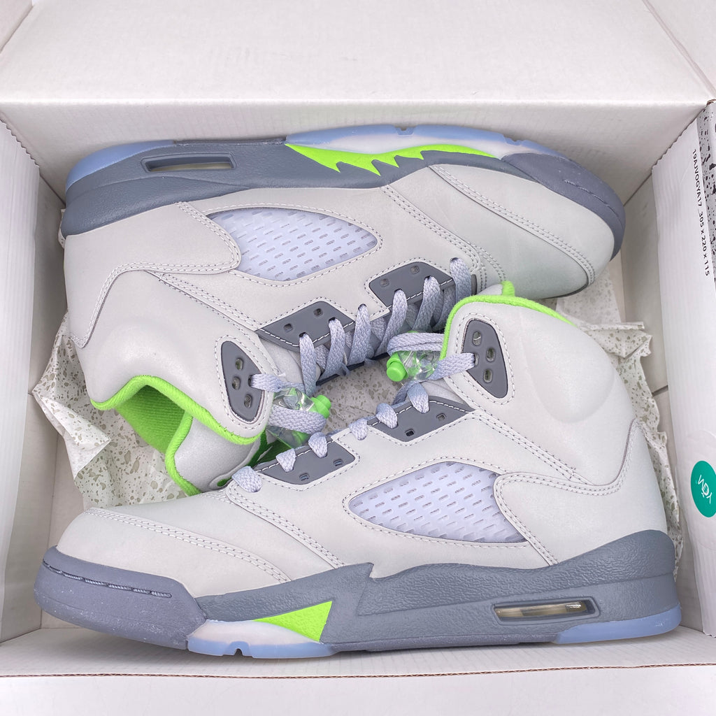 Air Jordan (GS) 5 Retro "Green Bean" 2022 Used Size 7Y