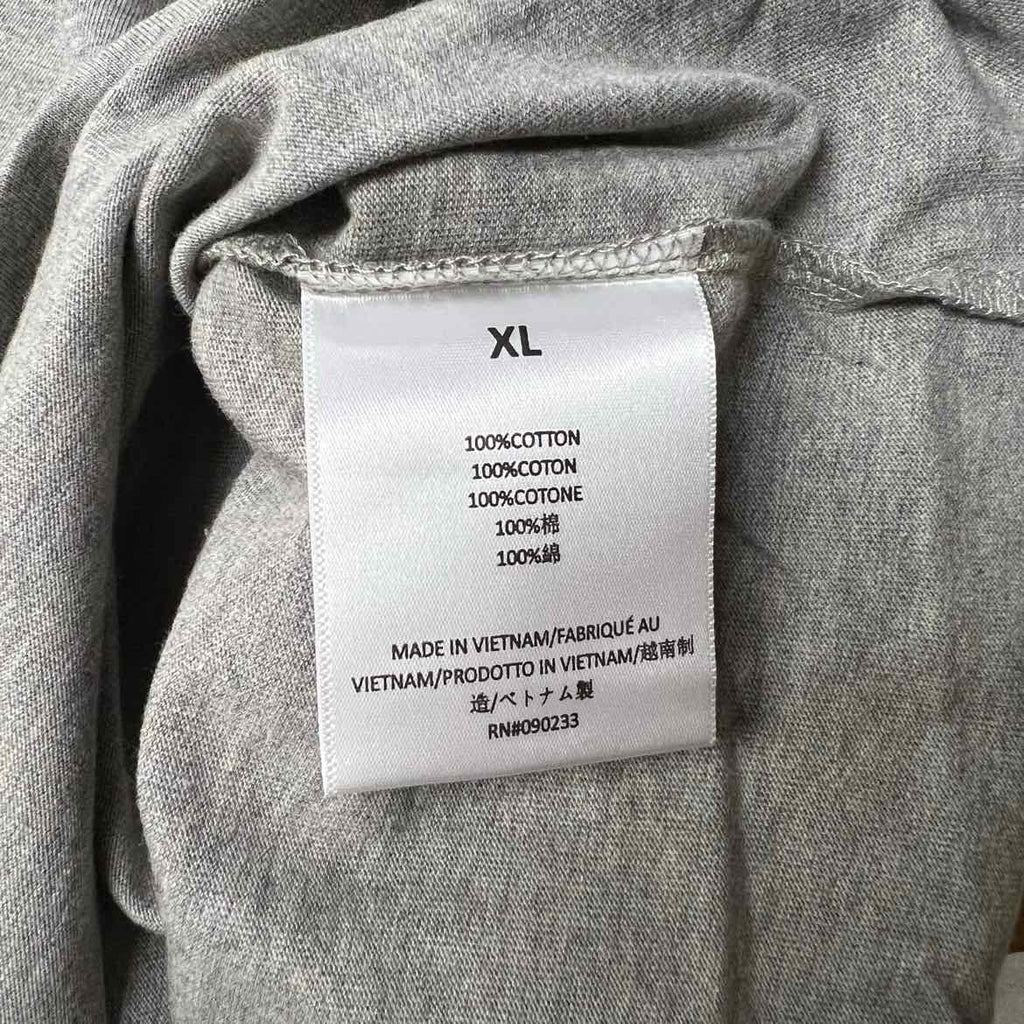 Fear of God T-Shirt "ESSENTIALS" Heather Grey New Size XL