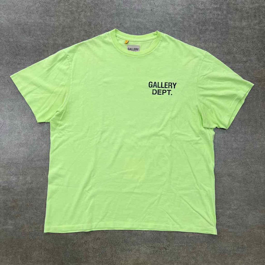 Gallery DEPT. T-Shirt "LOGO" Neon Used Size XL
