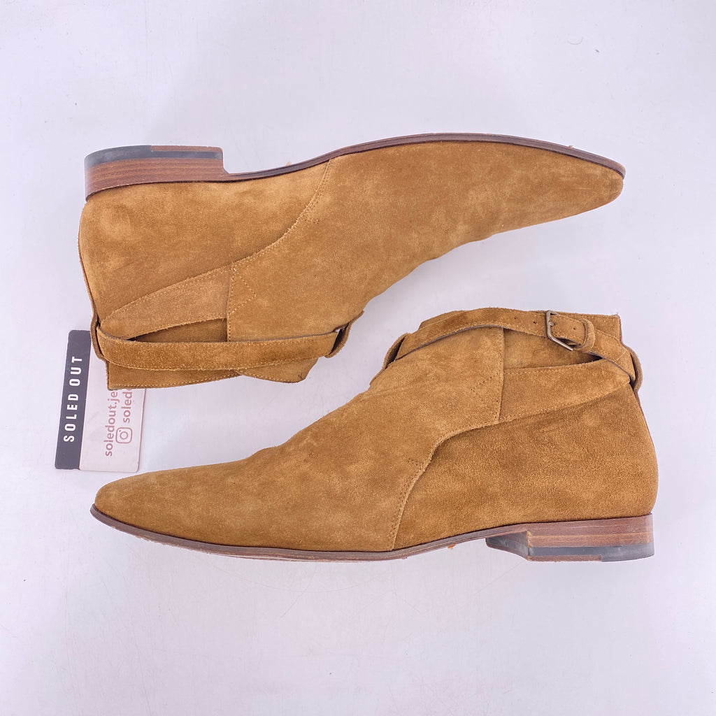 Saint Laurent Jodphur Boot "Cigar"  Used Size 44.5 EU
