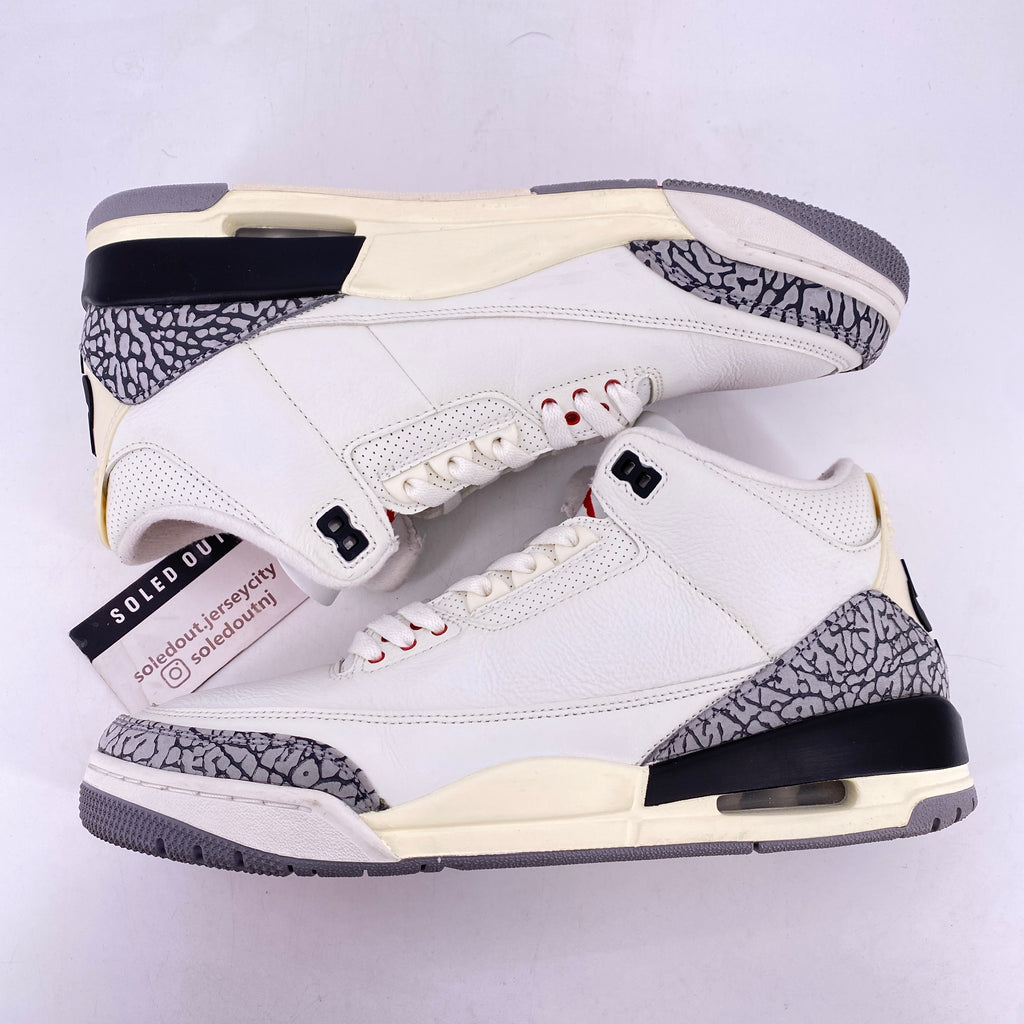 Air Jordan 3 Retro "White Cement Reimagined" 2023 Used Size 11