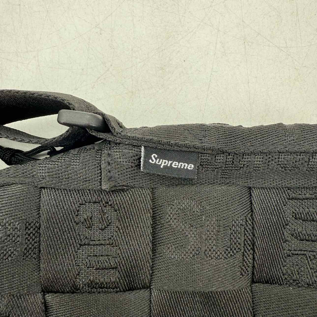 Supreme Shoulder Bag "WOVEN" 2023 New Black