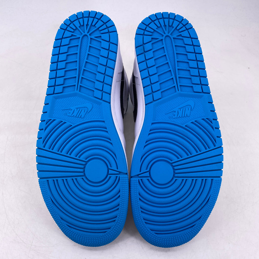 Air Jordan 1 Mid "Laser Blue" 2020 New Size 9.5