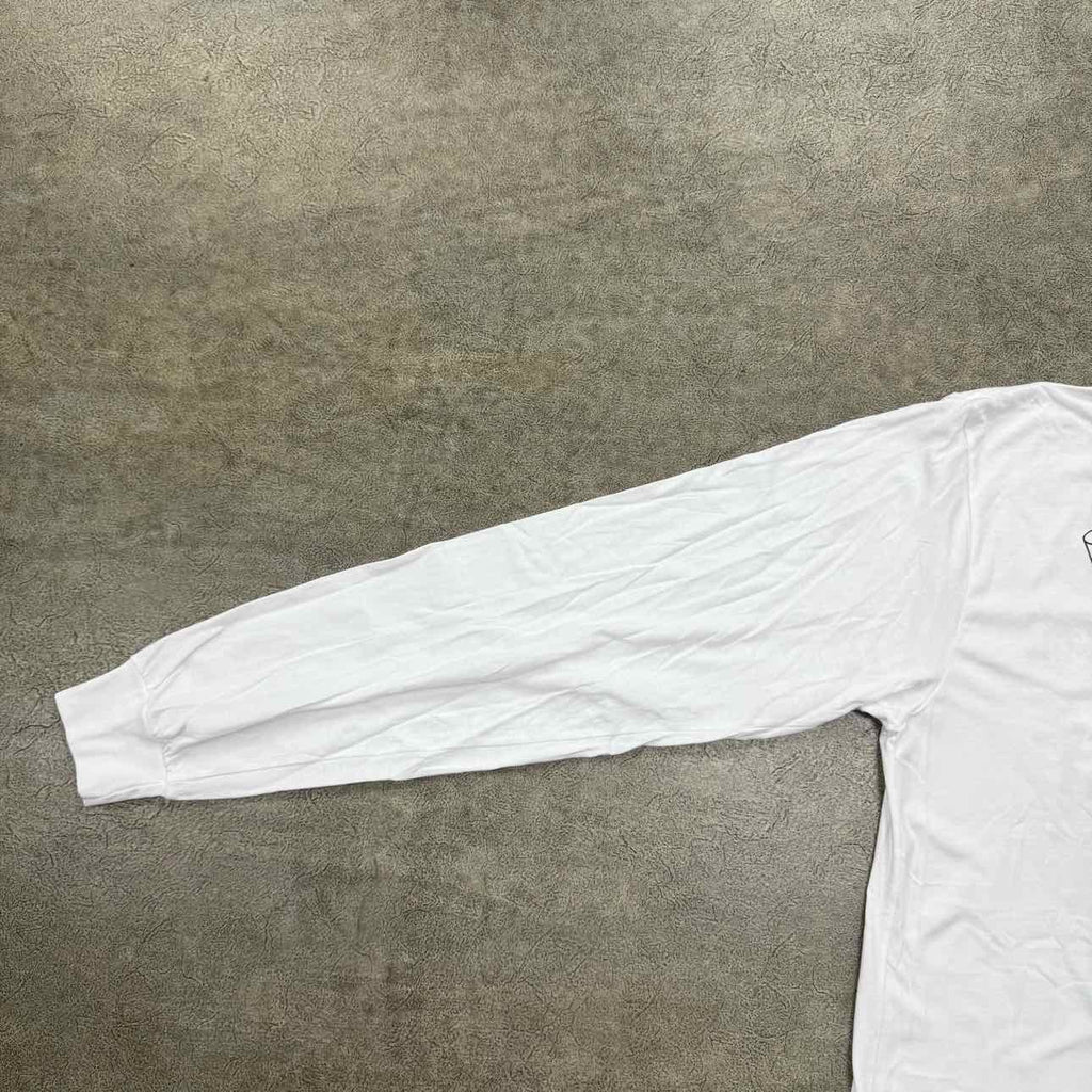 Chrome Hearts Long Sleeve "FOTI" White New Size XL