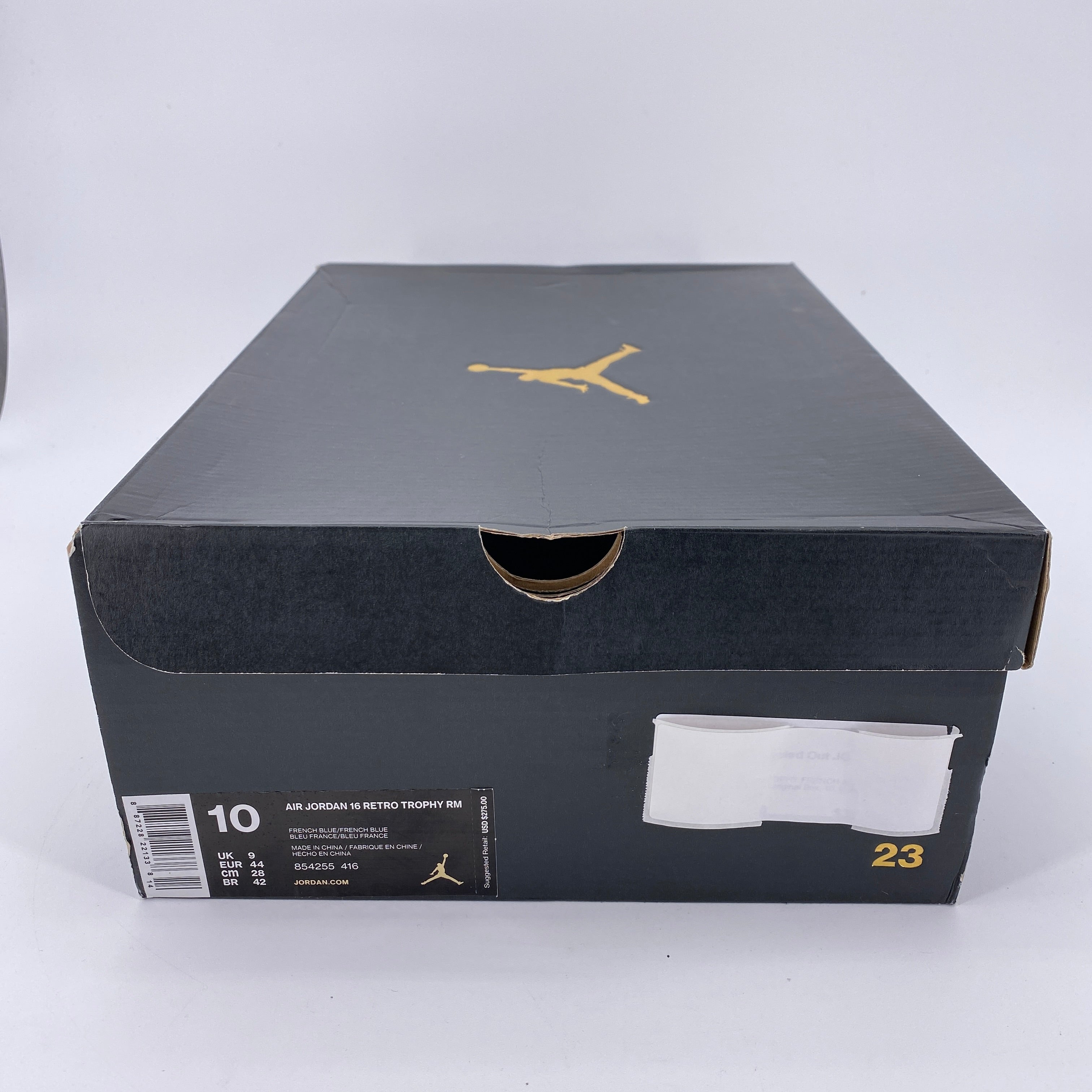 Air Jordan 16 Retro &quot;Trophy French Blue&quot; 2016 New Size 10