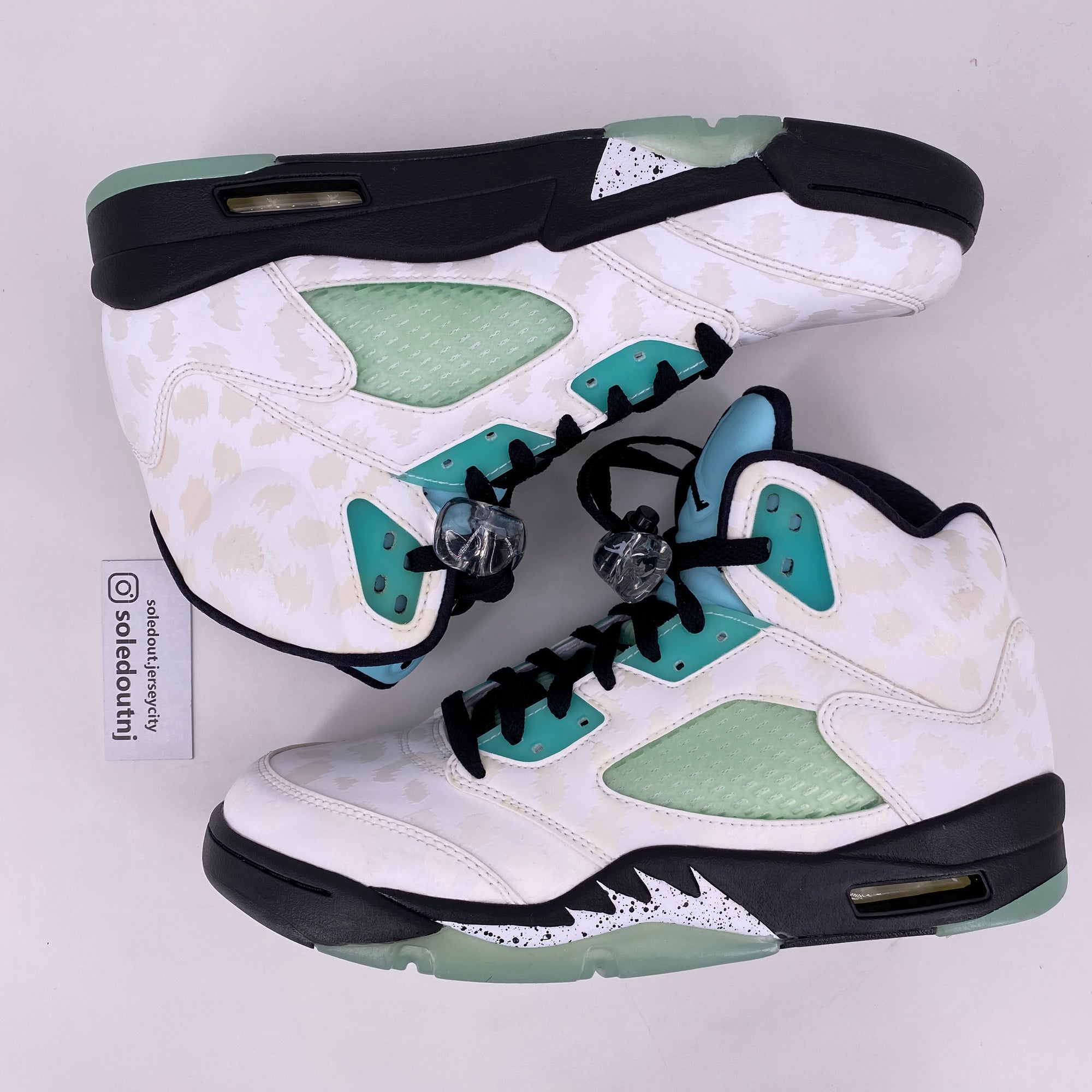 Air Jordan 5 Retro &quot;Island Green&quot; 2019 Used Size 8.5