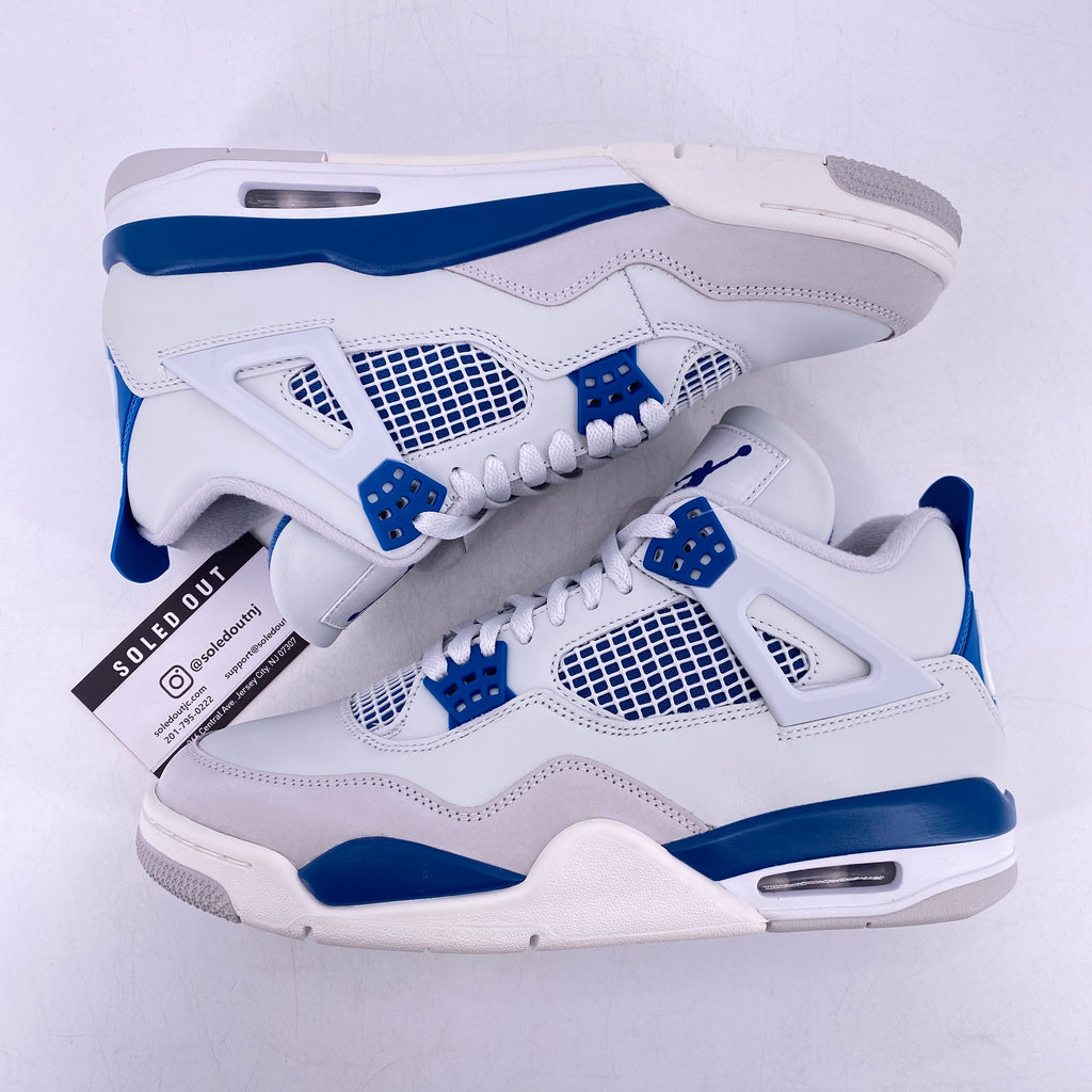 Air Jordan 4 Retro "Military Blue" 2024 New Size 9.5
