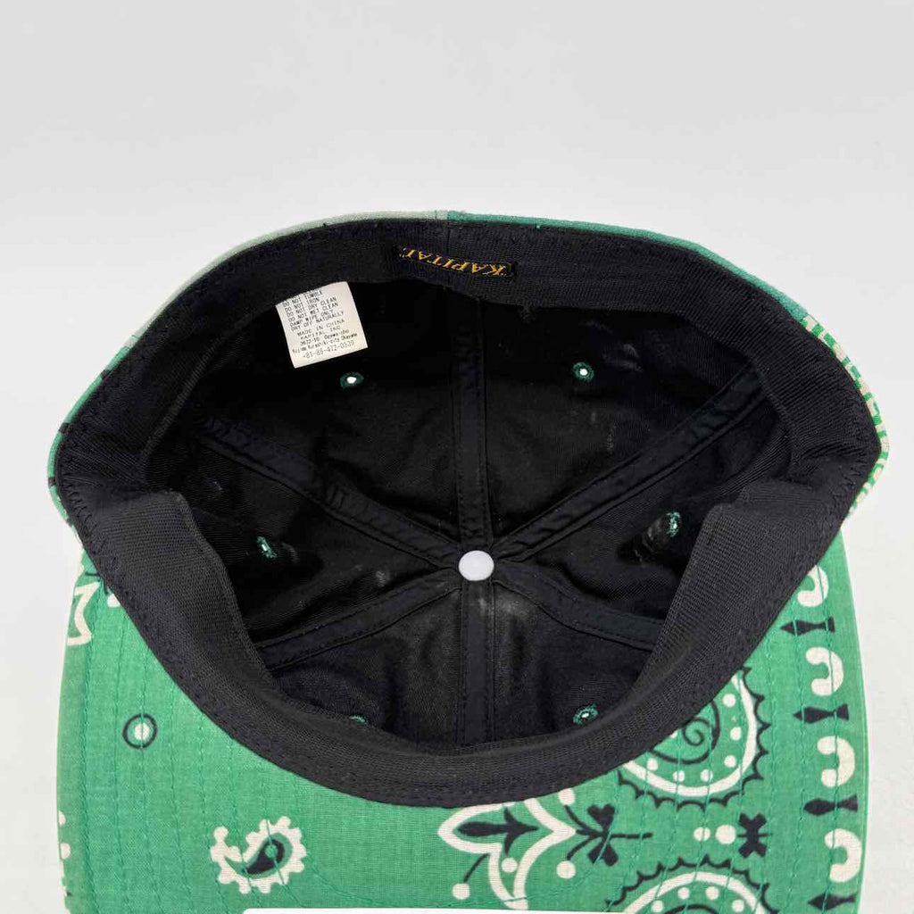 Kapital Hat "PAISLEY" Used Size OS Green