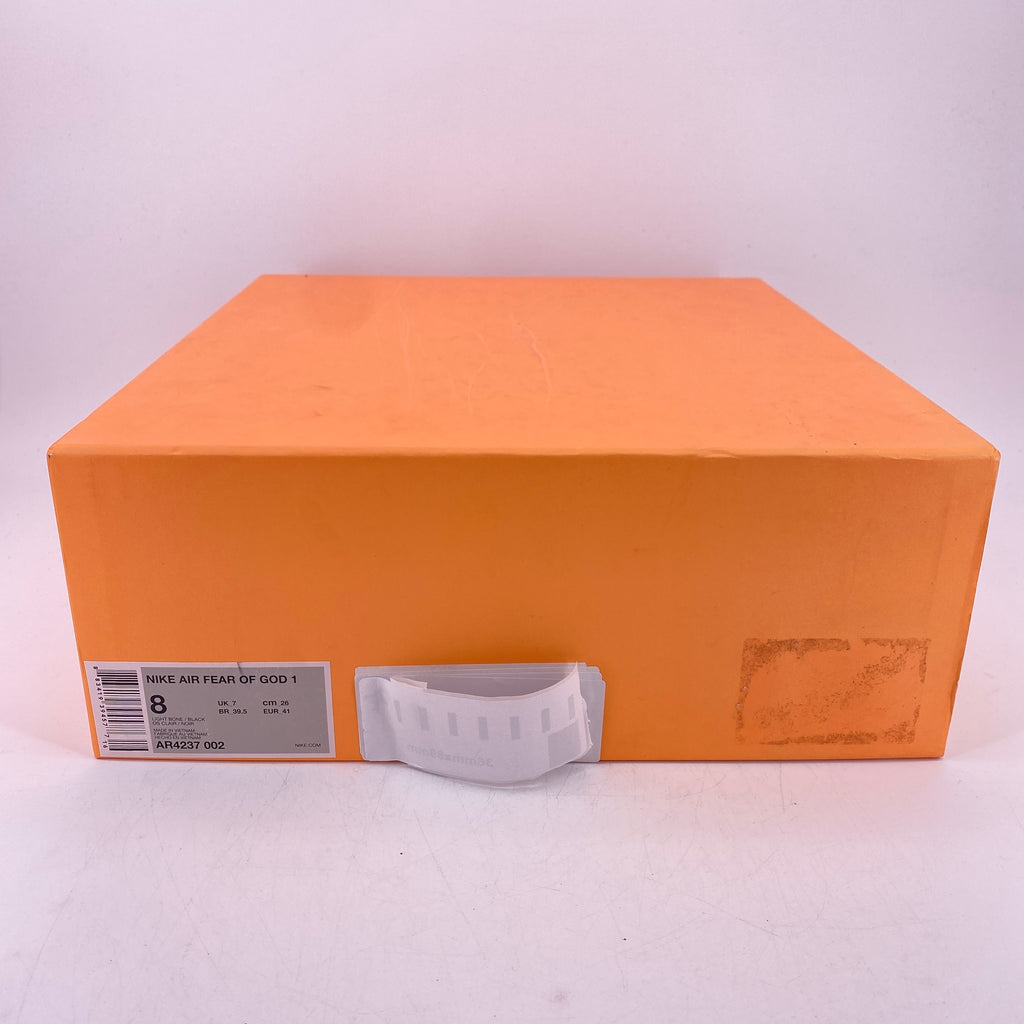 Nike Air Fear of God 1 "Light Bone" 2019 New Size 8