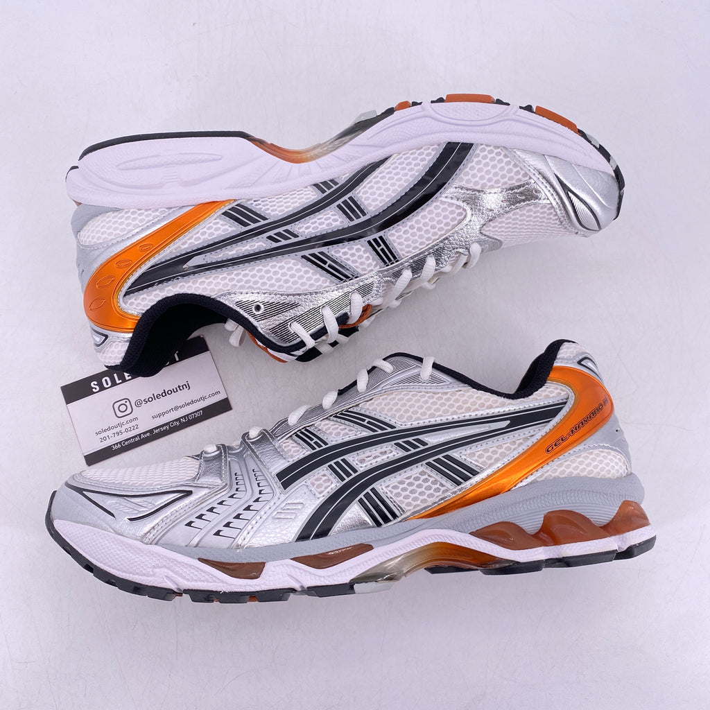 Asics Gel-Kayano 14 "White Piquant Orange" 2023 New Size 10.5