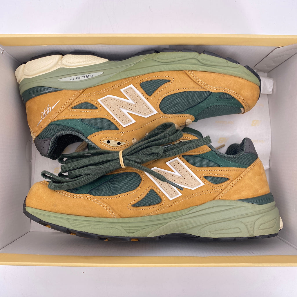 New Balance 990V3 "Miusa Tan Green" 2023 Used Size 9.5