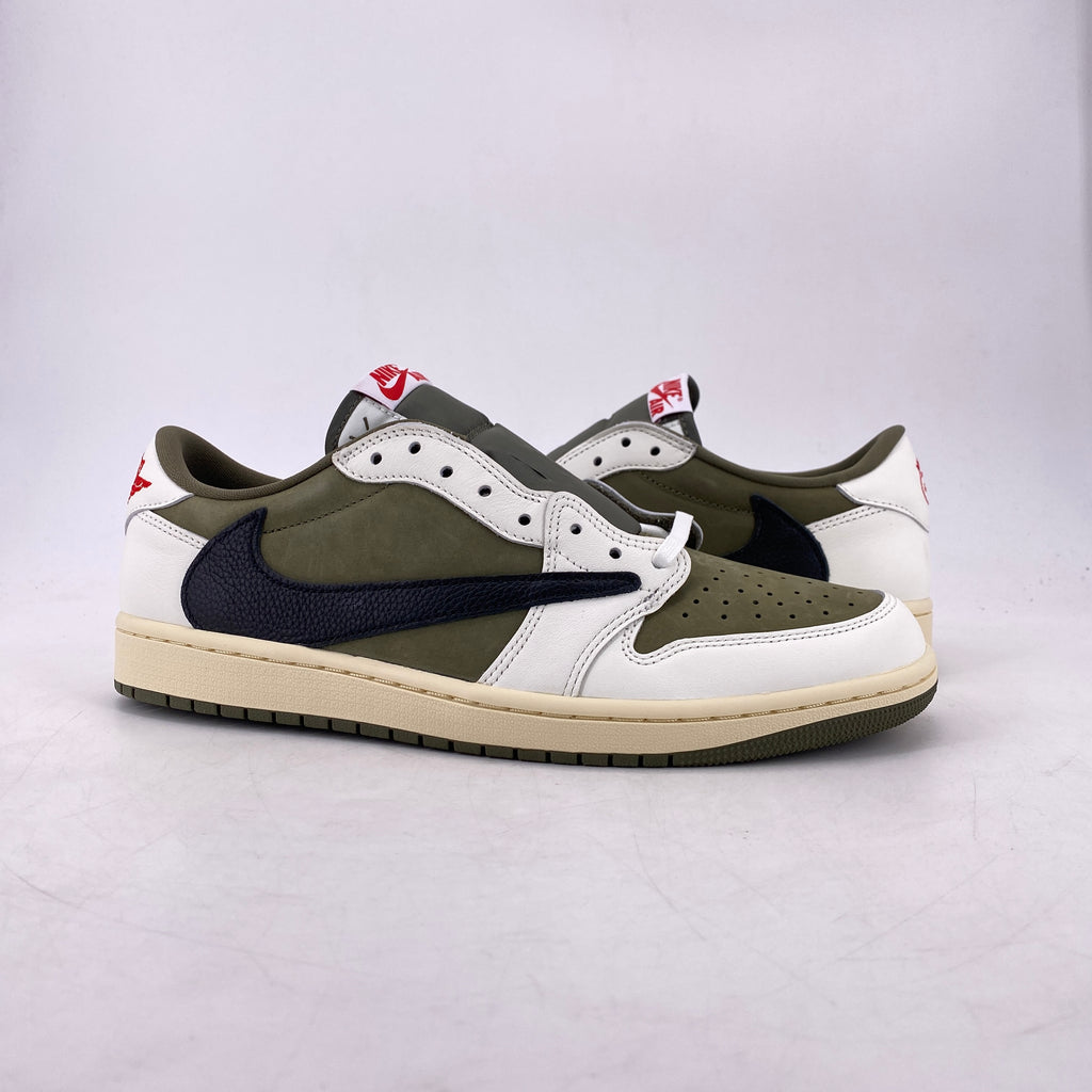 Air Jordan 1 Low OG SP "Travis Scott Medium Olive" 2024 New Size 11
