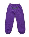 Sp5der Sweatpants "RHINESTONE" Purple New Size L