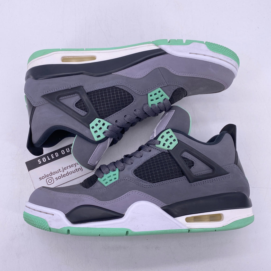 Air Jordan 4 Retro "Green Glow" 2013 Used Size 9