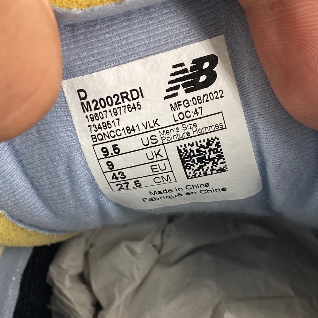New Balance 2002R "Protection Pack Light Artic" 2022 Used Size 9.5
