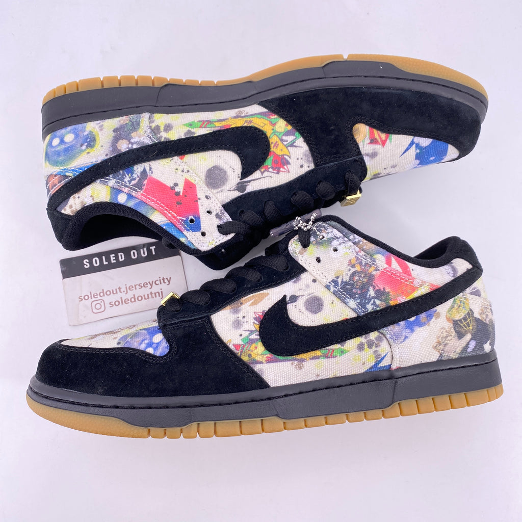 Nike SB Dunk Low "Supreme Rammellzee" 2023 New Size 10.5
