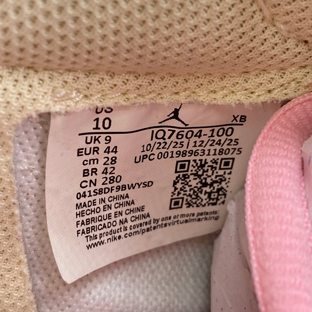 Air Jordan 1 Retro Low "Travis Scott Sail Tropical Pink" 2026 Used Size 10