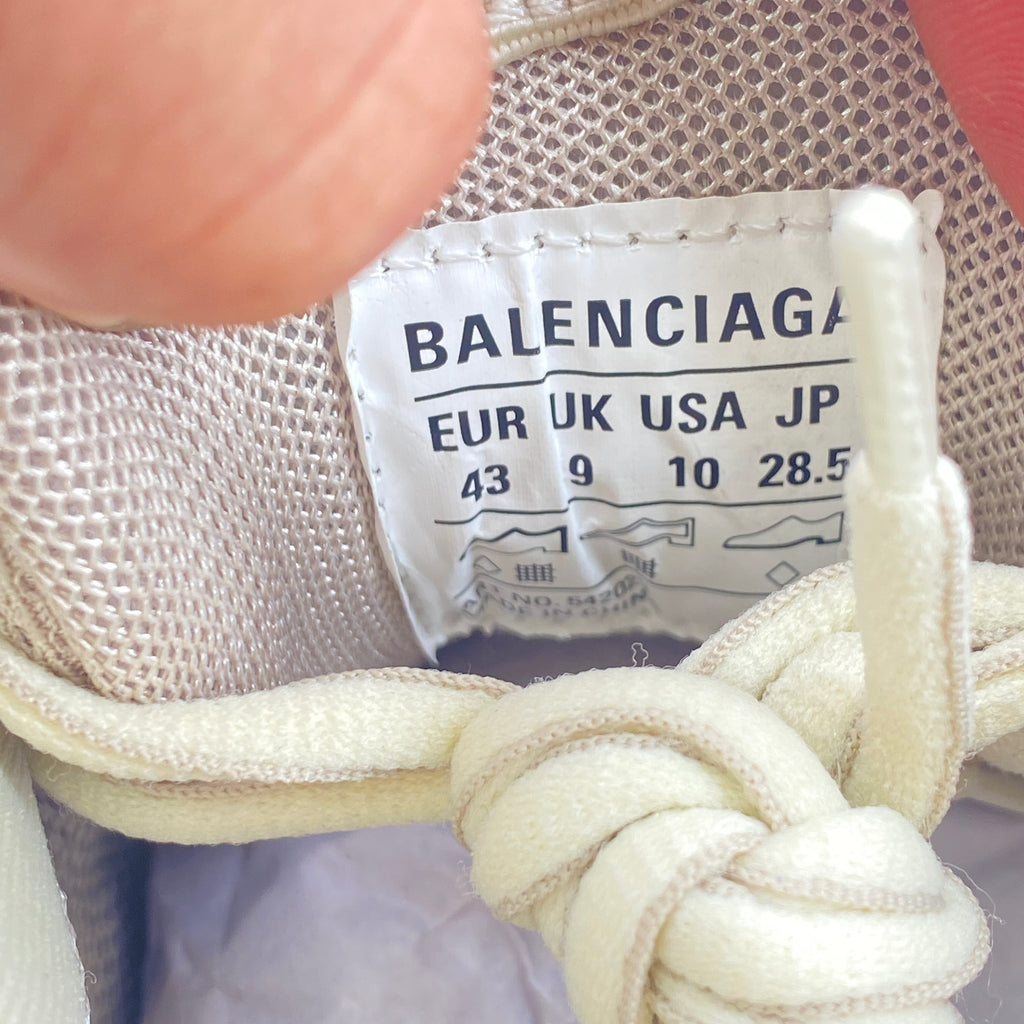Balenciaga Track "Light Beige"  New Size 43