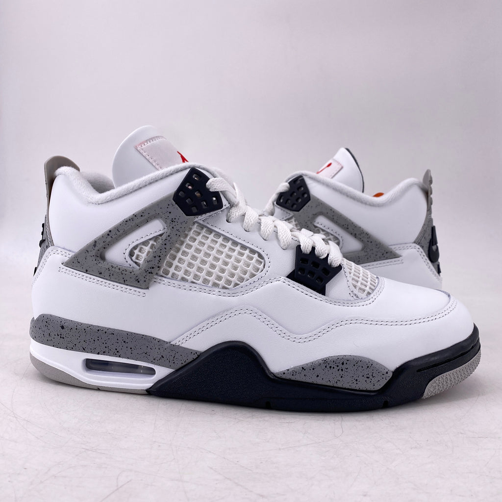 Air Jordan 4 Retro "White Cement" 2025 New Size 8.5